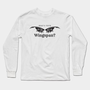 Wingspan ACOTAR book SJM Fantasy book lover Rhysand Cassian Azriel Night Court Long Sleeve T-Shirt